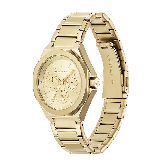 Armani Exchange Gold Watch