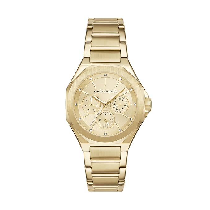Armani Exchange Gold Watch