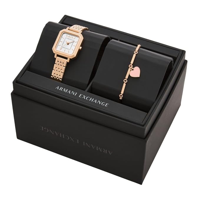 Armani Exchange Rose Gold Watch
