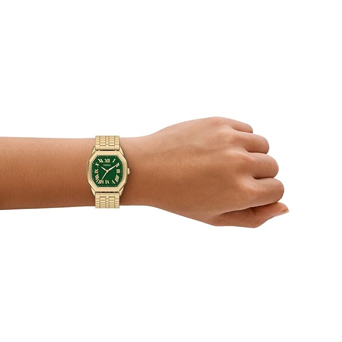 Fossil Harlow Gold Quartz Stainless Steel Watch