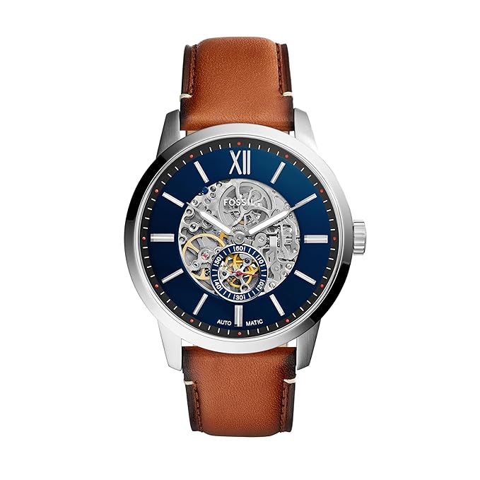 Fossil Analog Black Dial Men's Watch - ME3154, Brown, Free Size