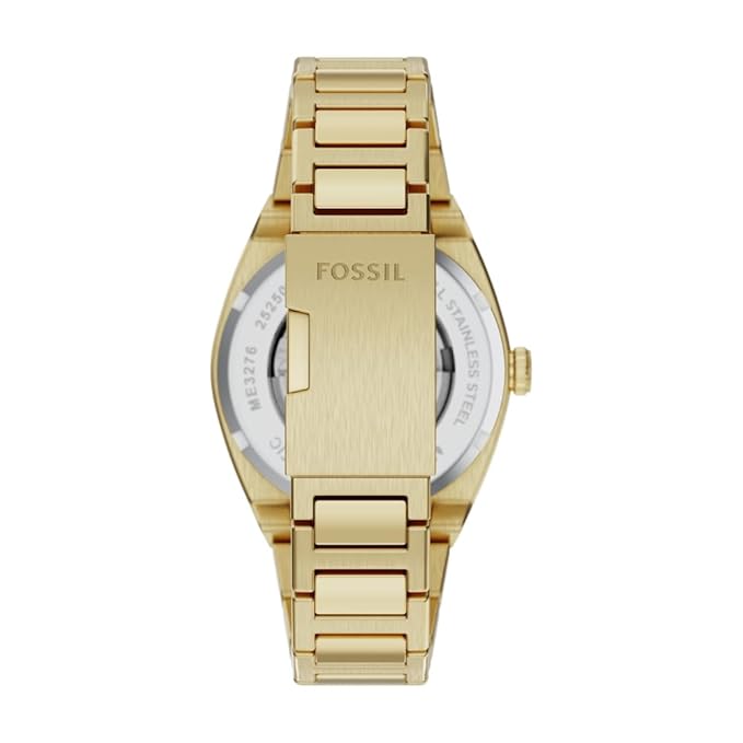 Fossil Everett Gold Automatic Stainless Steel Watch