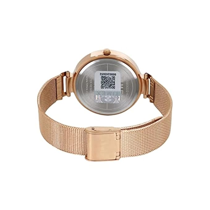 TIMEX Analog Watch for Women with Round Dial & Water Resistant Women's Wrist Watches