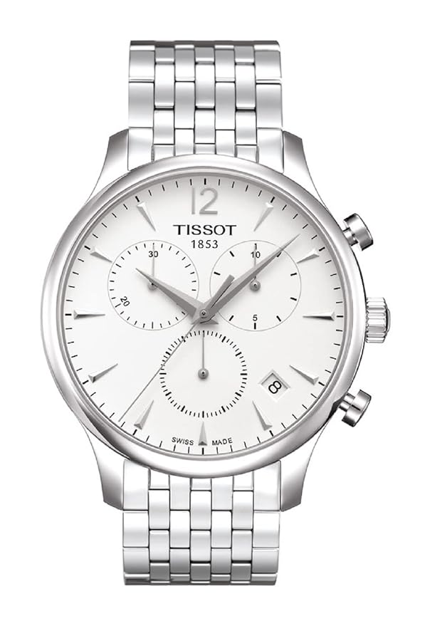 Tissot Men's Analog Display Quartz Silver Watch