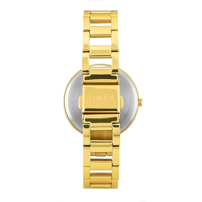 TIMEX Analog Watch for Woman with Round Dial & Water Resistant Women's Wrist Watches