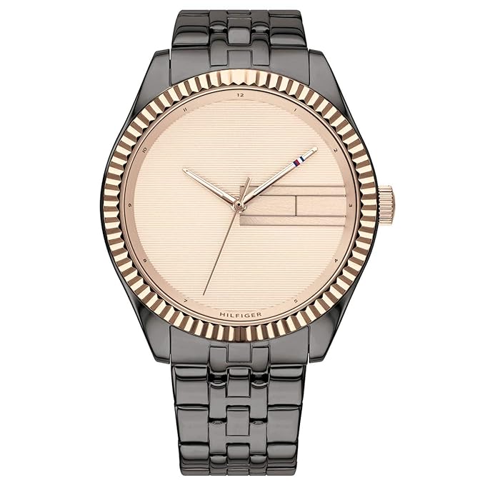 Tommy Hilfiger Analog Rose Gold Dial Women's Watch