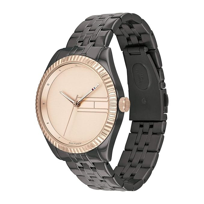 Tommy Hilfiger Analog Rose Gold Dial Women's Watch