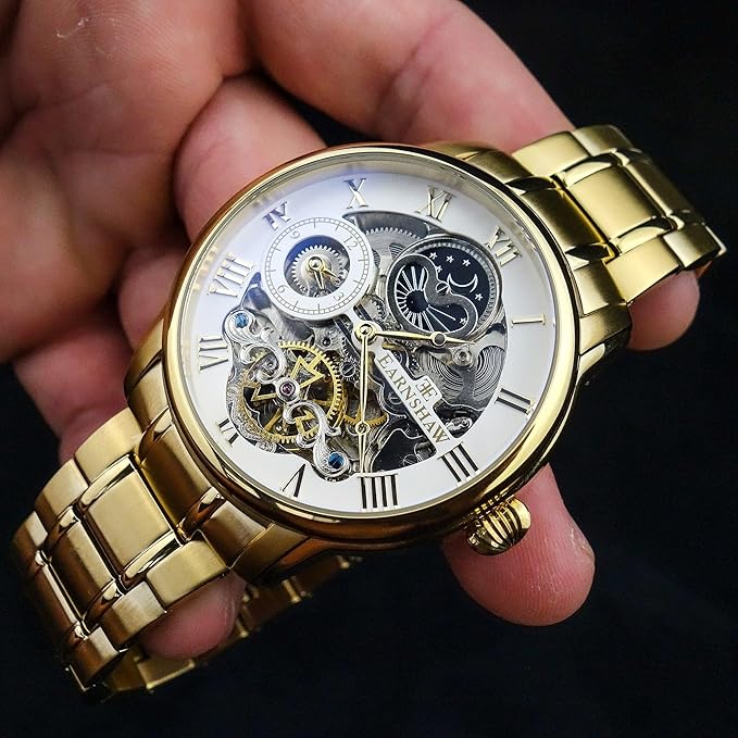 EARNSHAW Longitude Analog White Dial Men's Watch