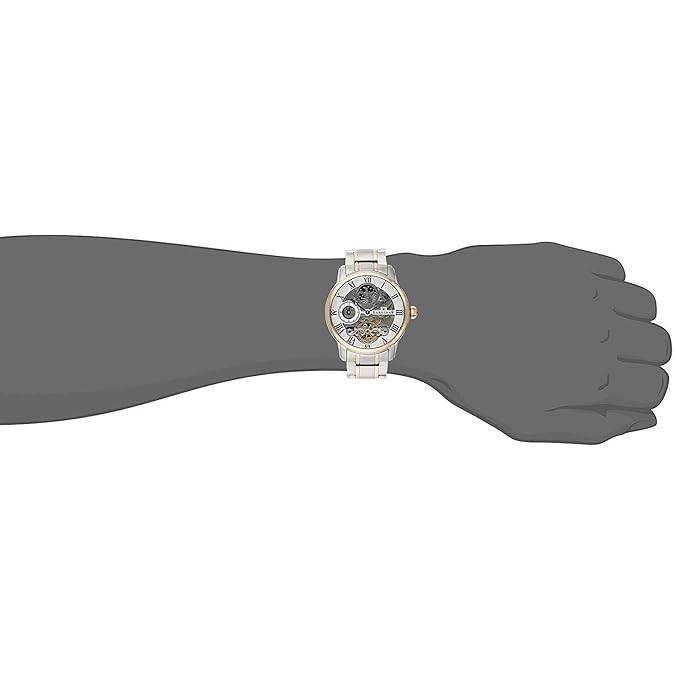 Thomas Earnshaw Men's  Longitude Analog Display Automatic self Wind Wind Two-Tone Watch