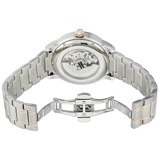Thomas Earnshaw Men's  Longitude Analog Display Automatic self Wind Wind Two-Tone Watch