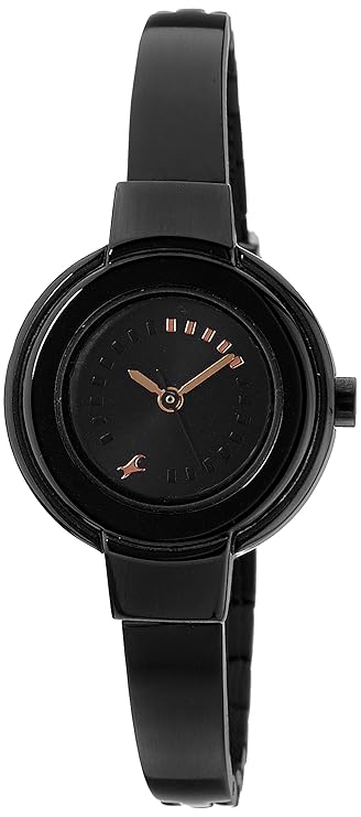 Fastrack Black Dial Women's Watch