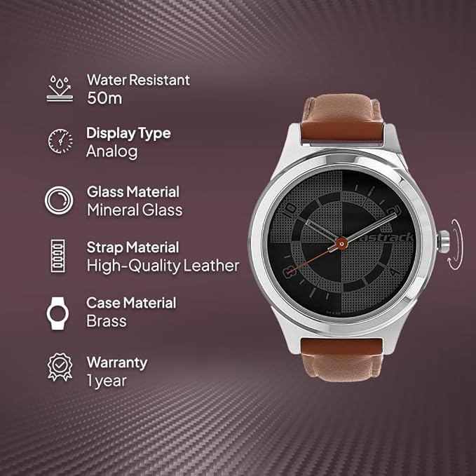 Fastrack Analog Grey Dial Women's Watch