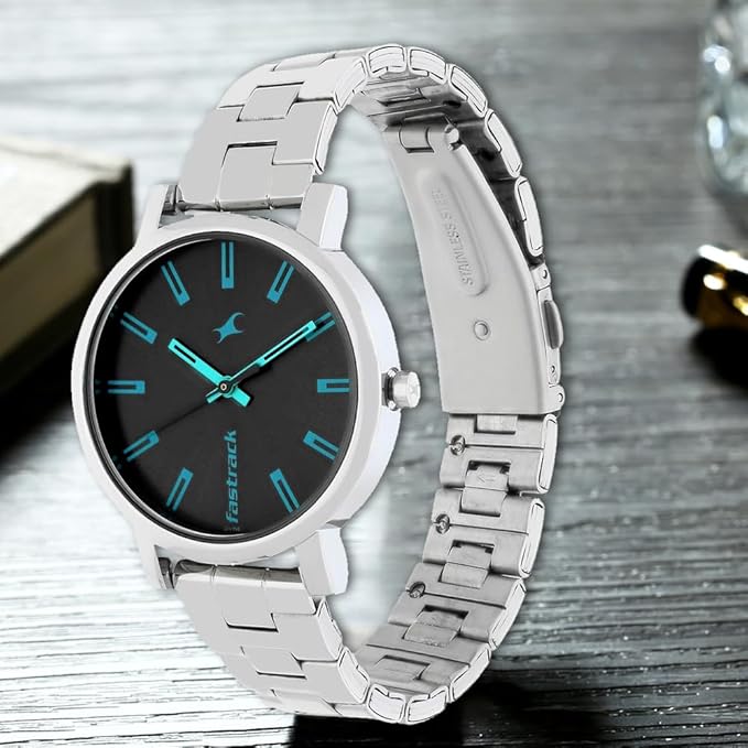 Fastrack Fundamentals Analog Grey Dial Women's Watch