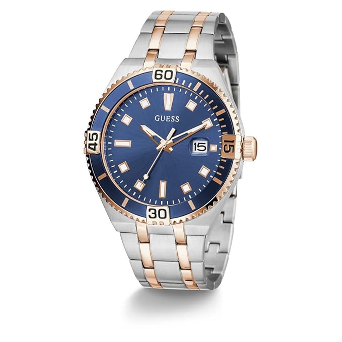 Guess Analog Blue Dial Men's Watch