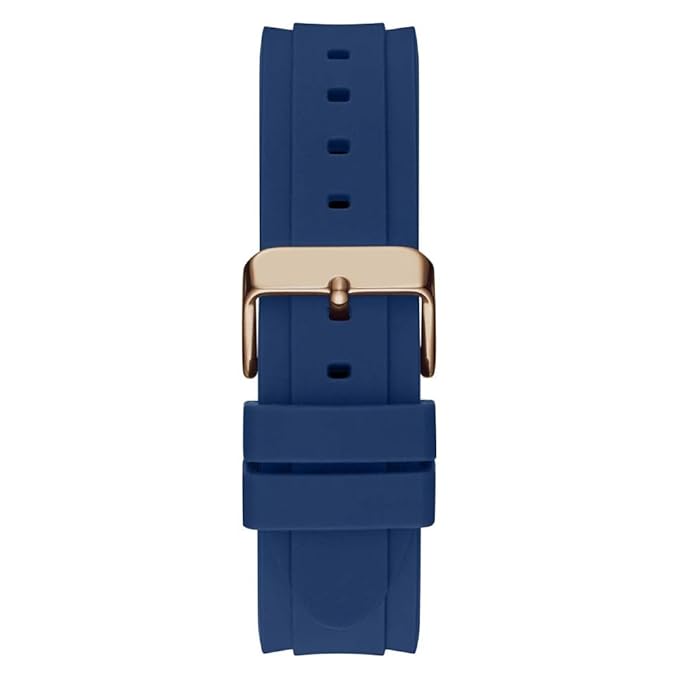 Guess Round Blue Dial Unisex's Watch