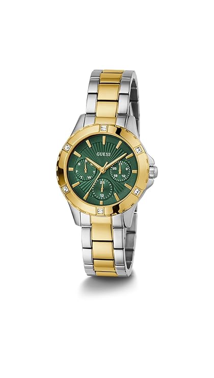 GUESS Women Round Dial Analogue & Water Resistant Women's Wrist Watches