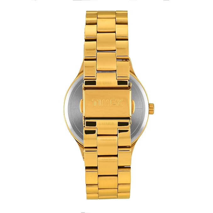 TIMEX Analog Watch for Men with Round Dial & Water Resistant Man's Wrist Watches