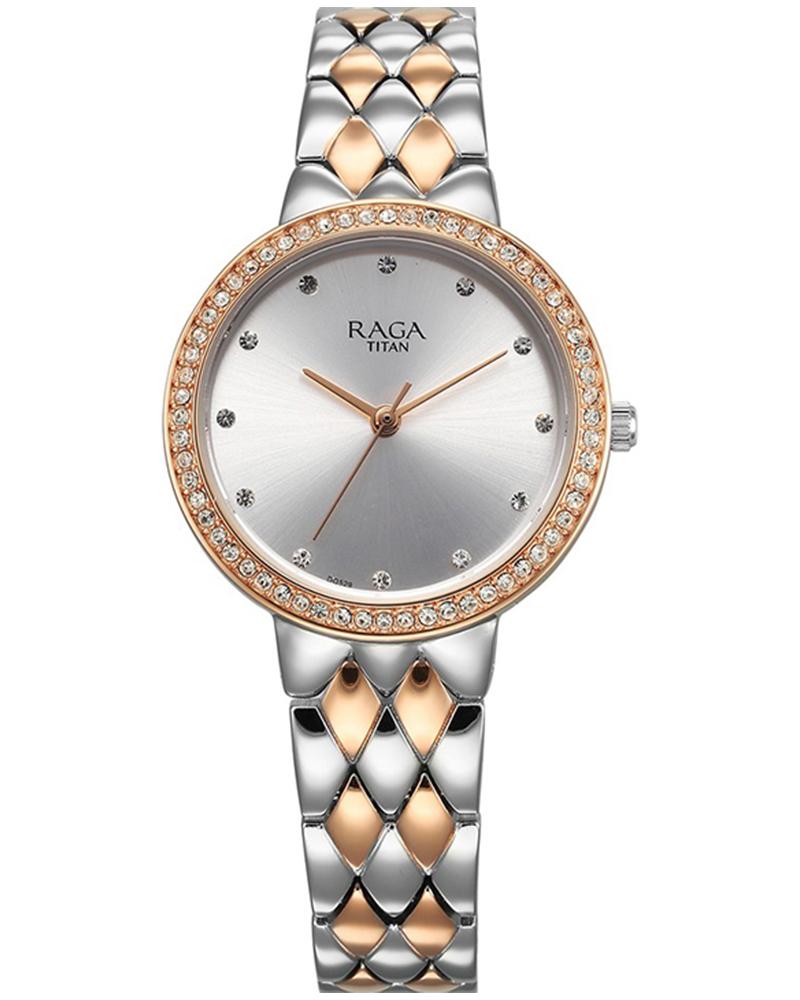Raga Women SHOWSTOPPER Silver Analog Watch