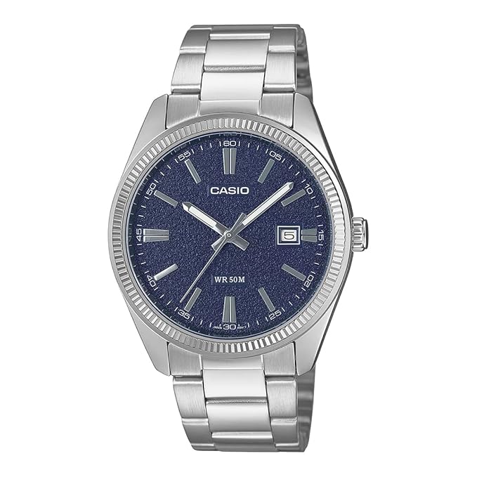 Casio Enticer Men MTP-1302DA-2A1VDF Analog Navy Dial Men