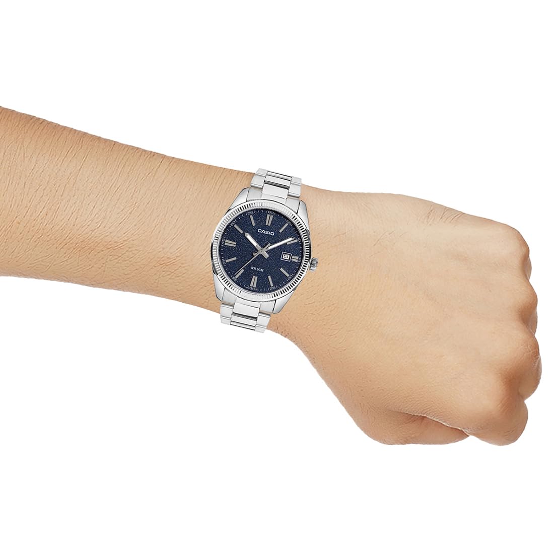 Casio Enticer Men MTP-1302DA-2A1VDF Analog Navy Dial Men