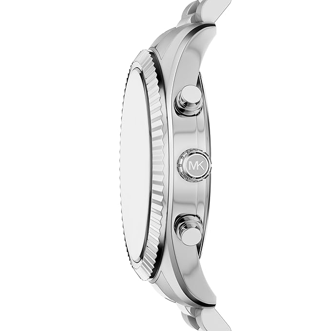 Michael Kors Lexington Silver Watch