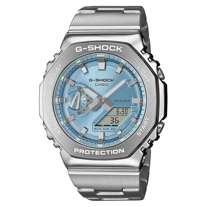 Casio G-Shock GM-2110D-2ADR Analog-Digital Blue Dial Men