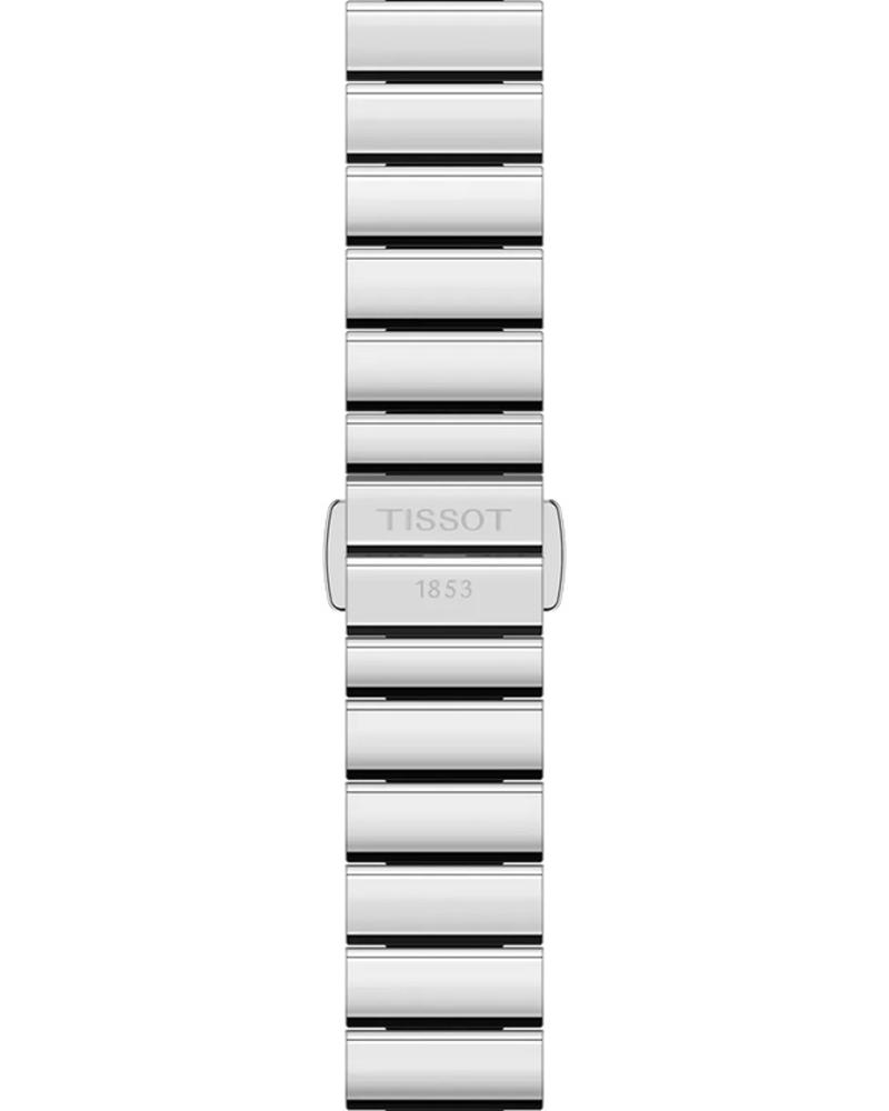 Tissot Women Srv Rectangle Silver Watches