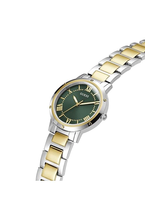 GUESS Dawn Green Round Dial Analog Women's Watch