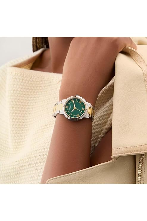 GUESS Dawn Green Round Dial Analog Women's Watch