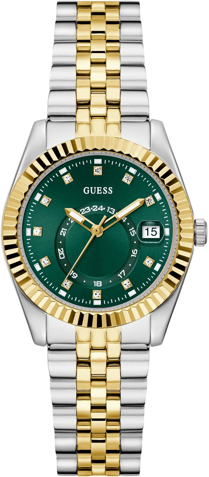 GUESS Green Round Dial Analog Watch  - For Women GW0936L3