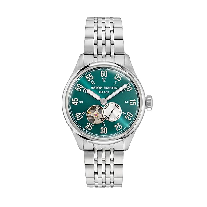 Aston Martin Lagunda Round 41mm Green Dial Automatic Men Watch
