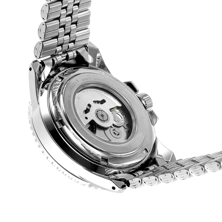 Burgundy Dial Automatic Watch