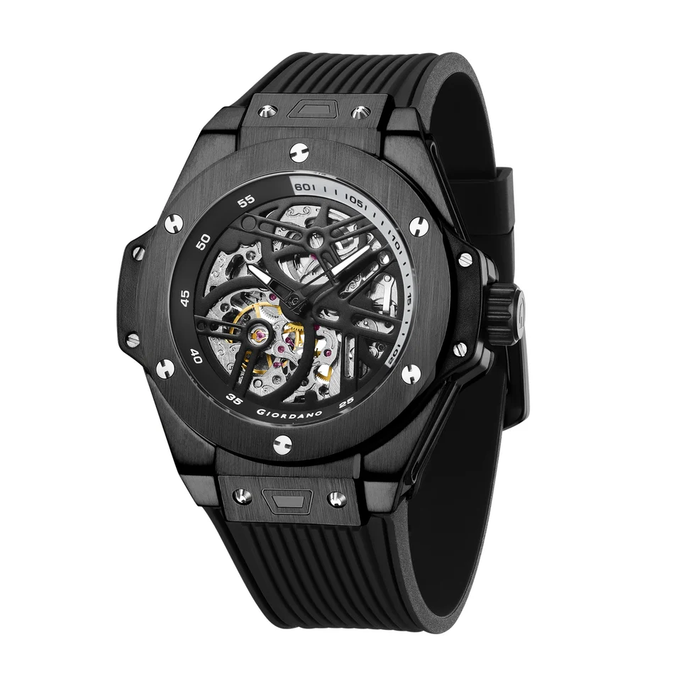 Giordano Premier Phantom Collection Automatic Skeleton Watch for Men