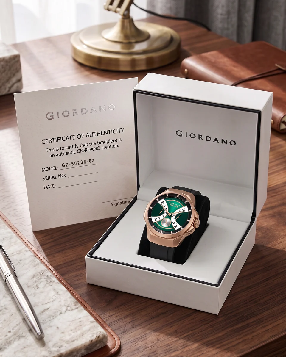 Giordano Premier Nexus Collection Analog Quartz Watch for Men