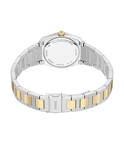 Everett Three-Hand Two-Tone Stainless Steel Watch