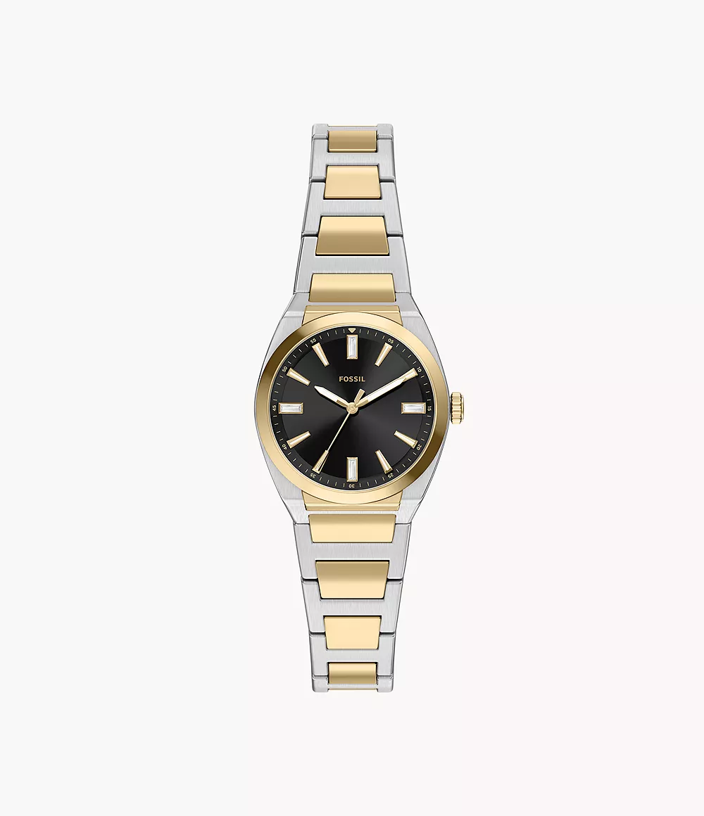 Everett 27mm Three-Hand Two-Tone Stainless Steel Watch