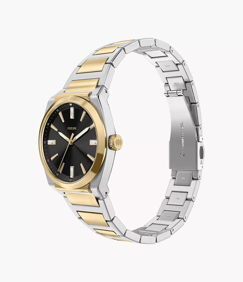 Everett 27mm Three-Hand Two-Tone Stainless Steel Watch