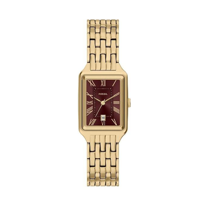 Fossil Raquel Gold Quartz Stainless Steel Watch