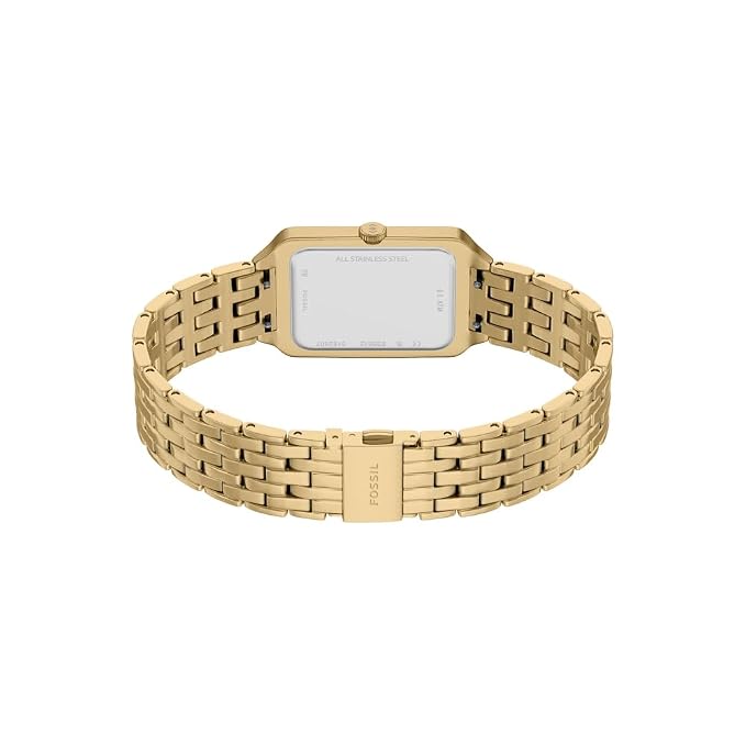 Fossil Raquel Gold Quartz Stainless Steel Watch