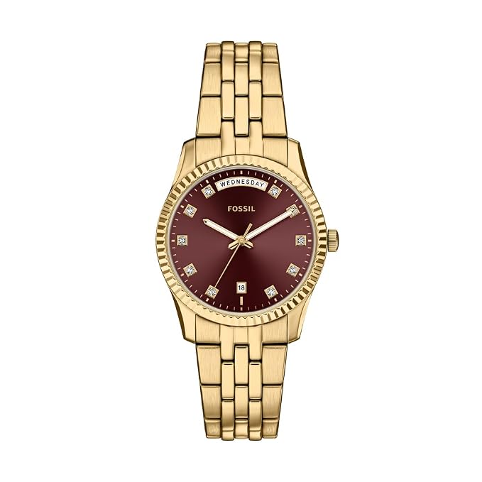 Fossil Scarlette Gold Watch