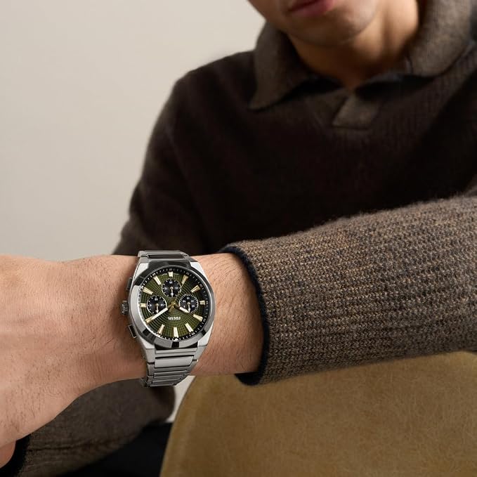 Fossil Everett Silver Watch