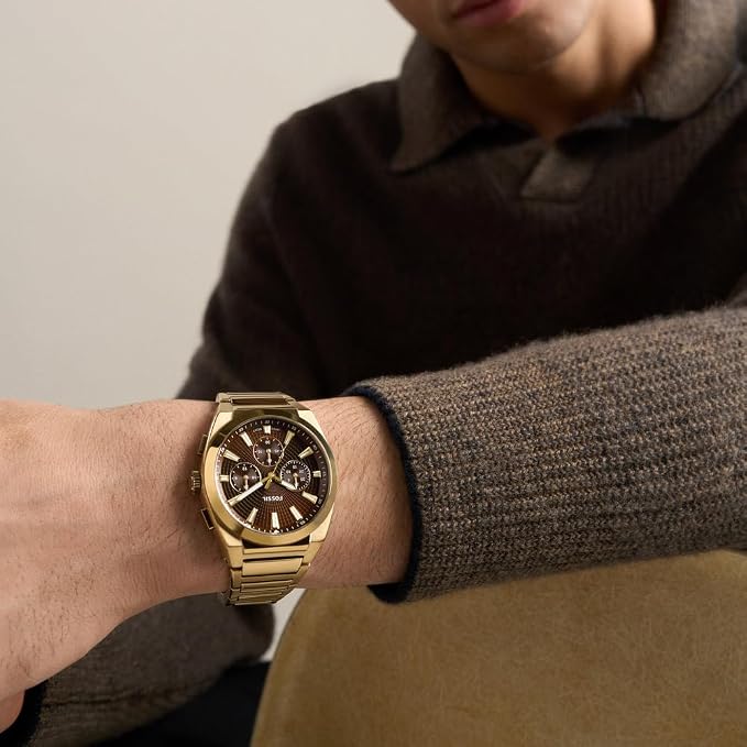 Fossil Everett Gold Watch
