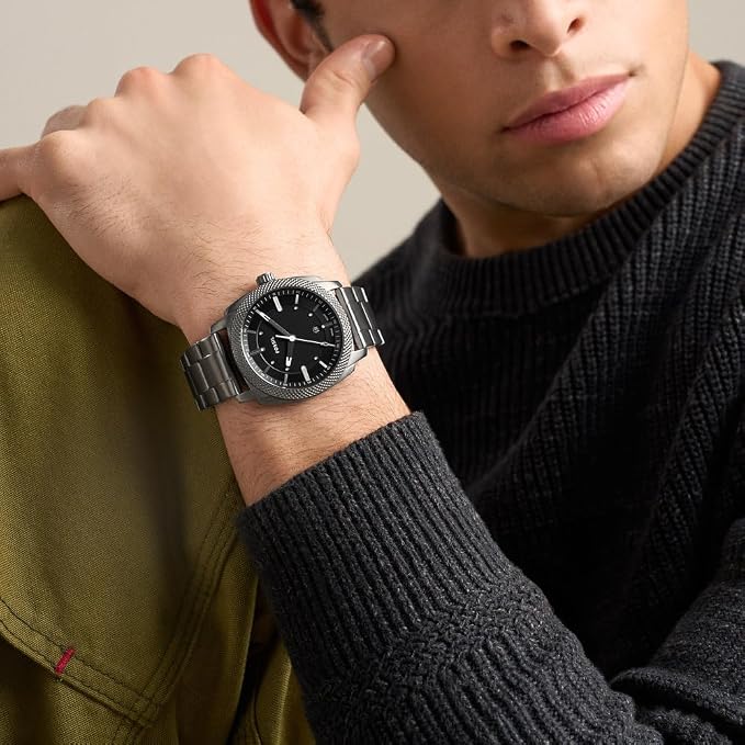 Fossil Machine Gun-Metal Watch