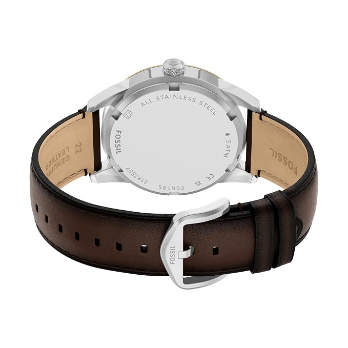 Fossil Pearson Brown Watch