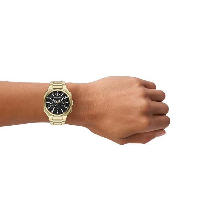 Armani Exchange Gold Watch
