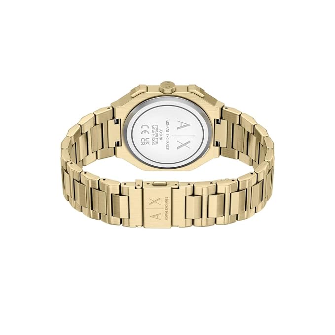 Armani Exchange Gold Watch
