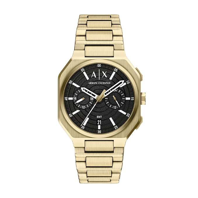 Armani Exchange Gold Watch
