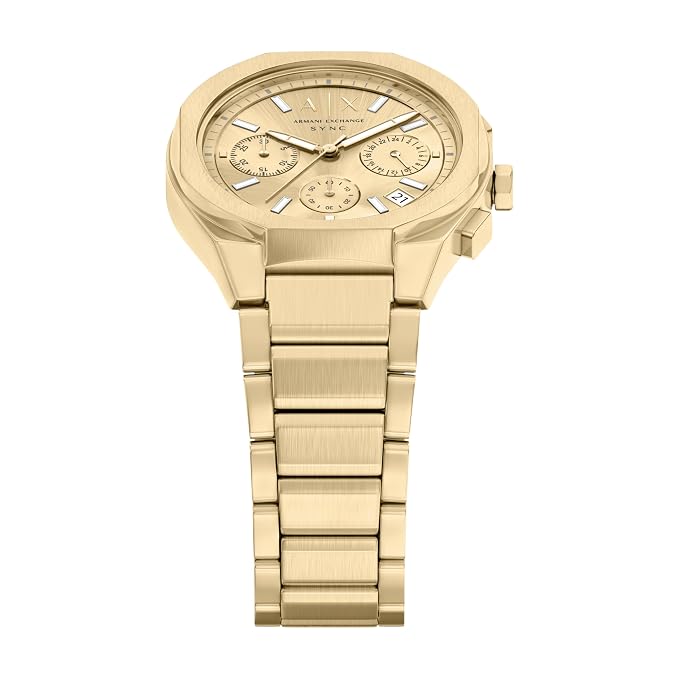 Armani Exchange Gold Watch