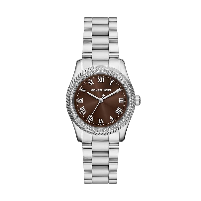Michael Kors Lexington Silver Watch