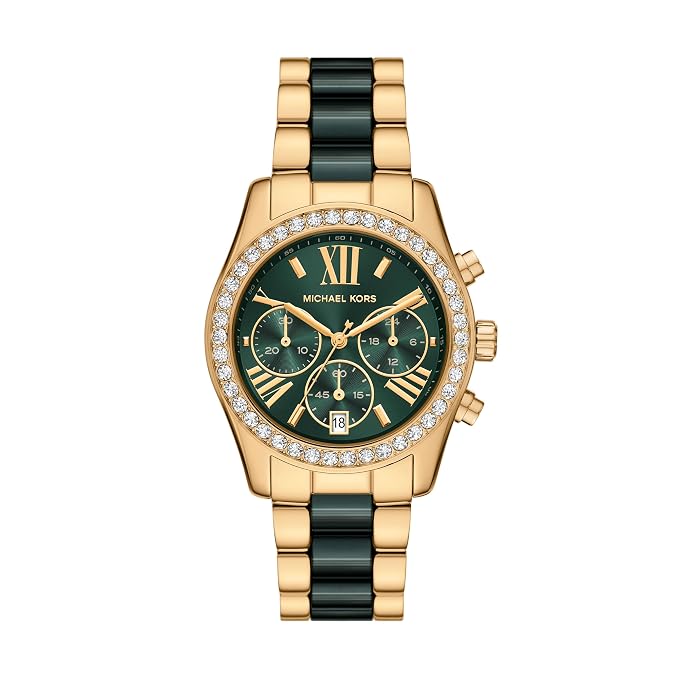 Michael Kors Lexington Two Tone Watch
